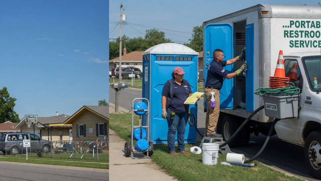 Portable Toilet Rental in Bowie, TX near me